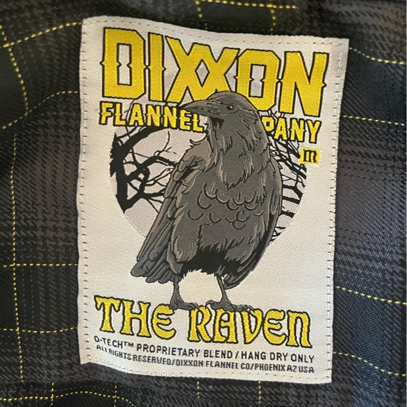 NWOT Dixxon Medium Flannel - Picture 3 of 4